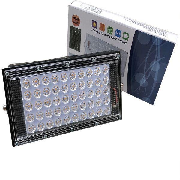 Flood Light 50W IP66 - Optical Lenses Hight Efficiency DC12V 3000K OEM