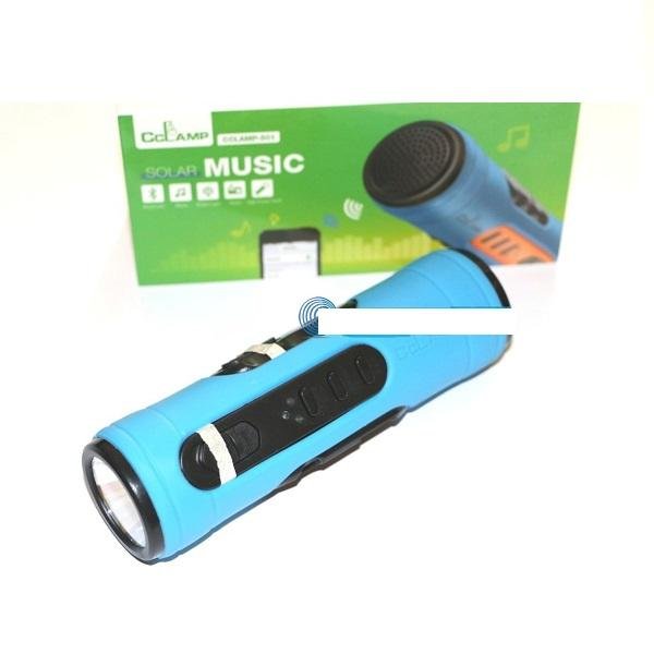 Power bank σε στήλη και φανάρι 3in1 Cclamp-501 ΟΕΜ Μπλε