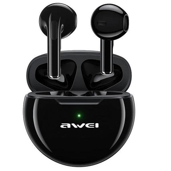Awei T17 Mini Heavy Bass Earbud Bluetooth Handsfree Μαύρο