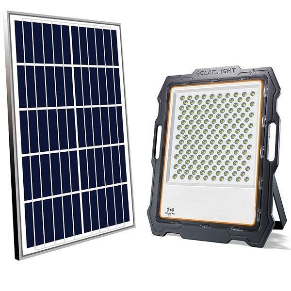 Ηλιακός Προβολέας Ισχύος 200W WiFi MJ-DW902 Ασημί/Μαύρο