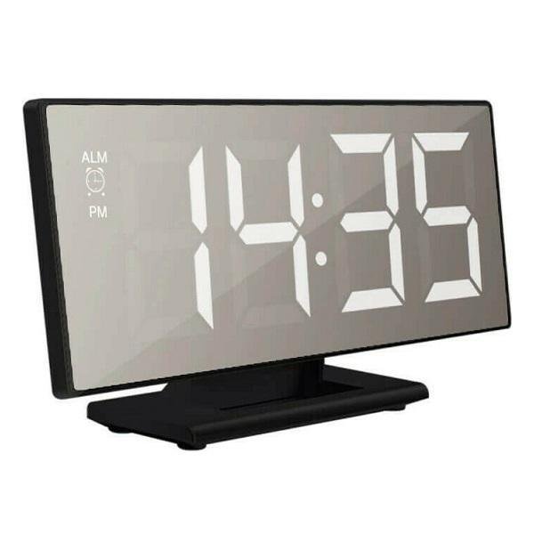 Ψηφιακό Ρολόι Επιτραπέζιο με Ξυπνητήρι DS-3618L Black