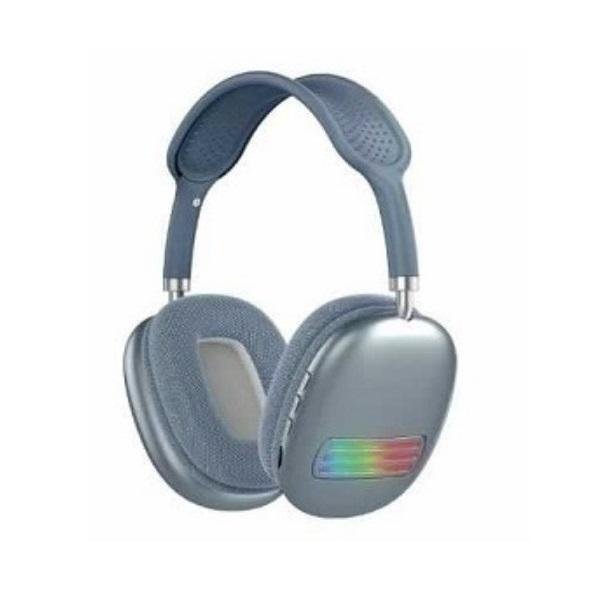 STN02 Ασύρματα Bluetooth On Ear Ακουστικά Grey Γκρι