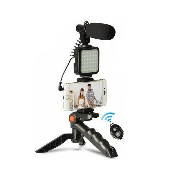 Live Streaming Set AY-49 Μαύρο