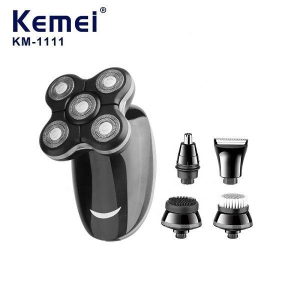 Kemei KM-1111 Ξυριστική Μηχανή Προσώπου Επαναφορτιζόμενη