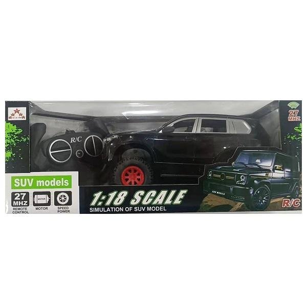 Τηλεκατευθυνόμενο Αυτοκίνητο SUV MODELS Scale 1:18 R/C Car 27MHz Μαύρο