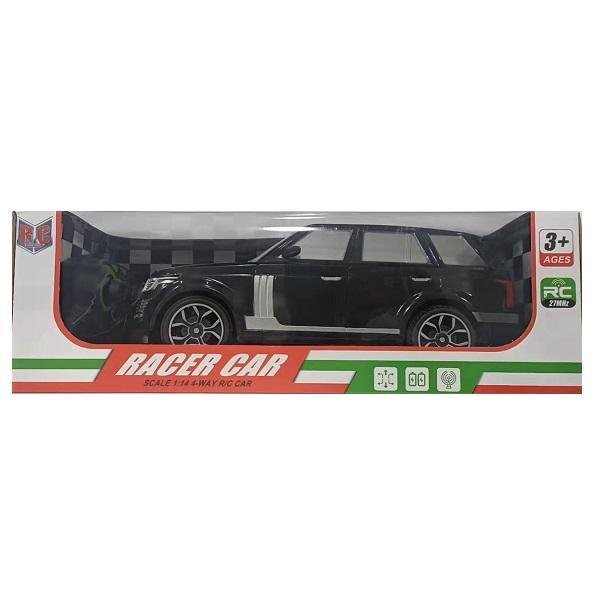Τηλεκατευθυνόμενο Αυτοκίνητο RACER CAR Scale 1:14 4-way R/C Car 27MHz Μαύρο