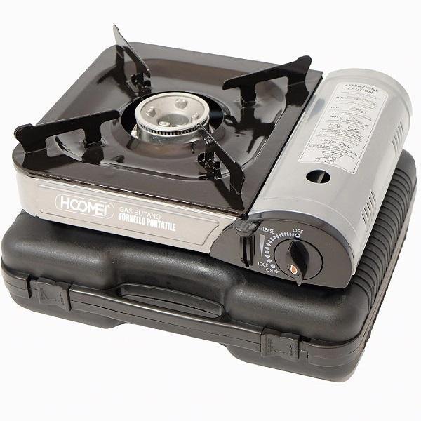 Επιτραπέζια Εστία Υγραερίου Μονή Hoomei HM-1842 Γκρι