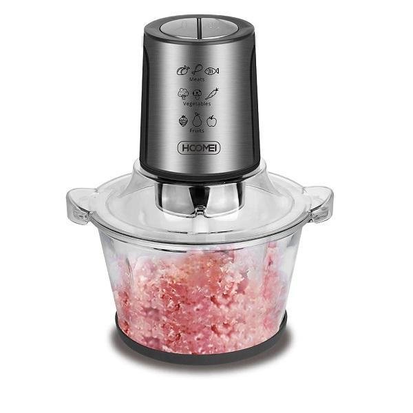 Πολυκόπτης Multi 400W με Δοχείο 1.5lt Hoomei HM-6290 Ασημί