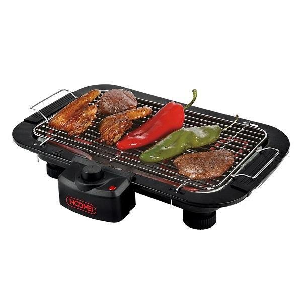 Ηλεκτρική Ψησταριά Σχάρας 2000W Hoomei HM-5958 Μαύρο