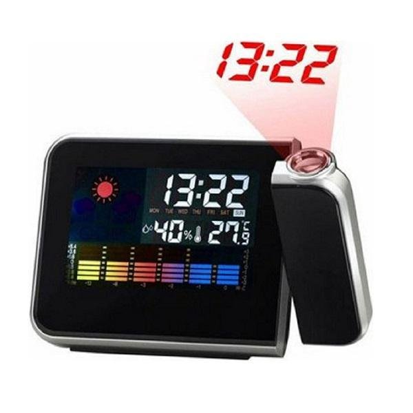 Ψηφιακό Ρολόι Επιτραπέζιο με Ξυπνητήρι DS-8190 Μαύρο G417