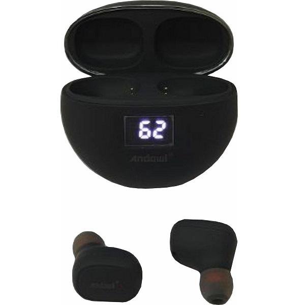 Q-A254 In-ear Bluetooth Handsfree Μαύρο