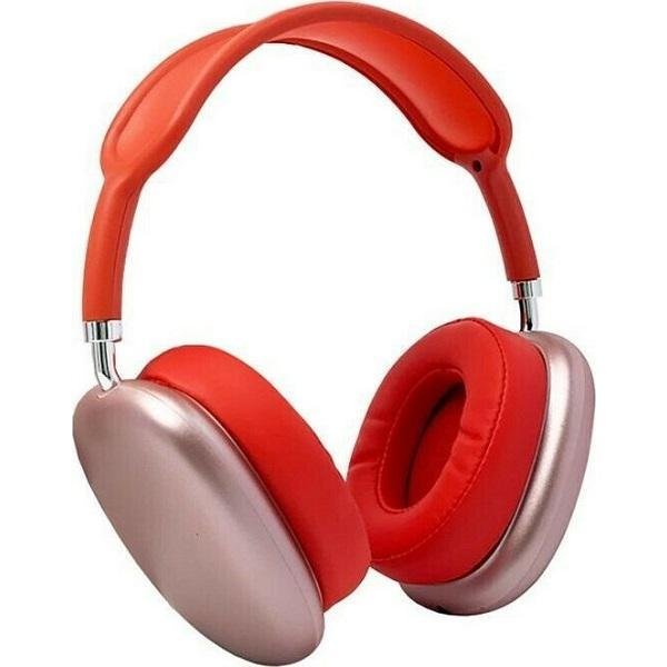P9 Ασύρματα Bluetooth Over Ear Ακουστικά Κόκκινα