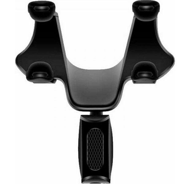Βάση Κινητού Αυτοκινήτου PS-108650 με Ρυθμιζόμενα Άγκιστρα Μαύρο