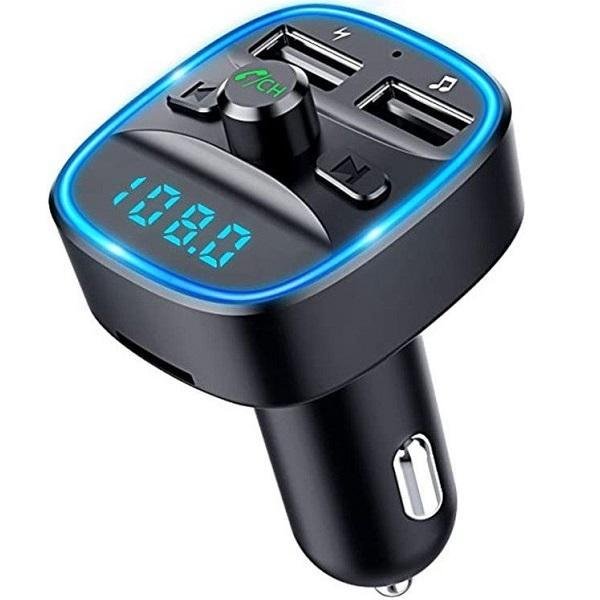 Andowl FM Transmitter AN-Q-T104 με USB Μαύρο