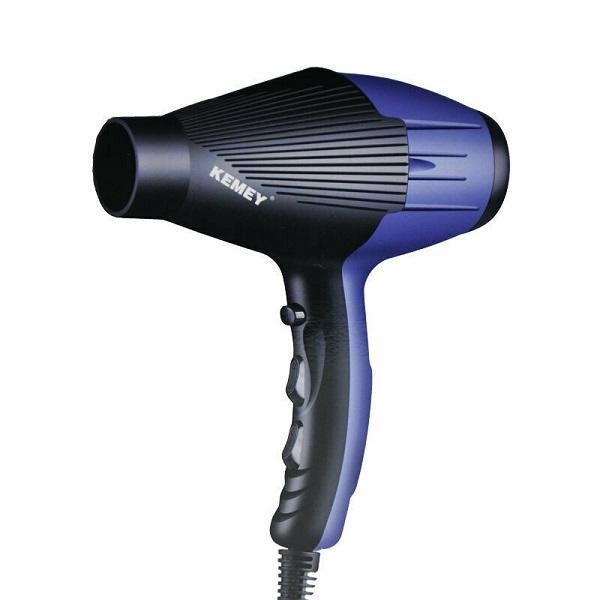 Kemei KM-9824 Πιστολάκι Μαλλιών 3800W Μαύρο/Μπλε