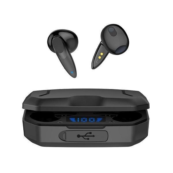 TN73 Max Earbud Bluetooth Handsfree Μαύρο