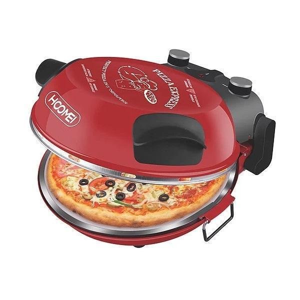 Παρασκευαστής Πίτσας 1200W Hoomei HM-5380 Κόκκινο