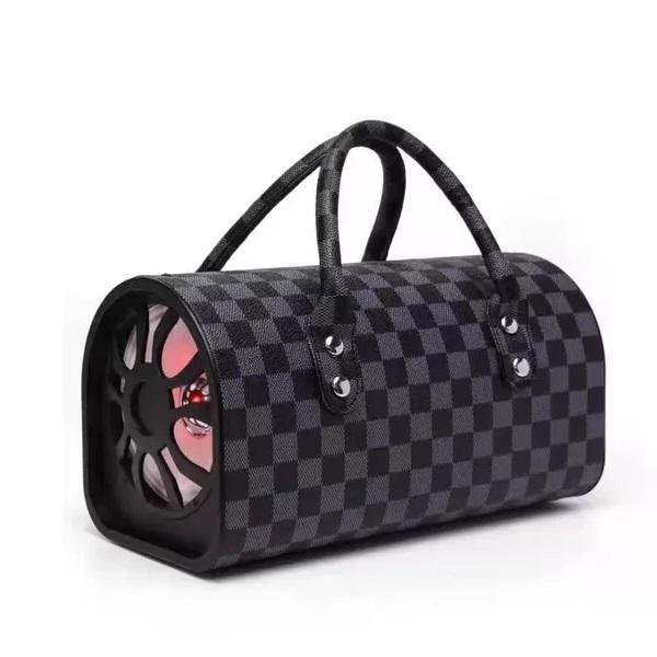 Ηχείο Τσάντα MP3 BOOMBOX 10W Φορητό ραδιόφωνο USB FM TF MP3 Μαύρο