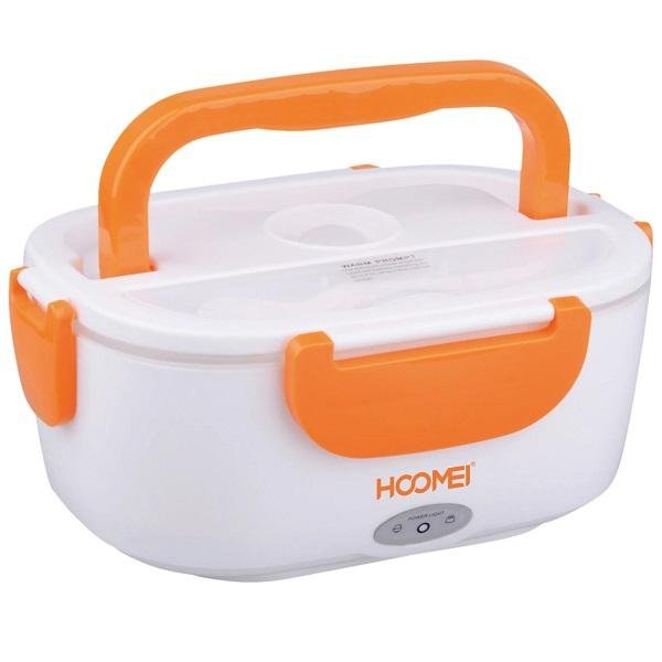 Ηλεκτρικό Θερμαινόμενο Φαγητοδοχείο Θερμός – Electric Heated Lunchbox 40W Hoomei HM-5640 Πορτοκαλί