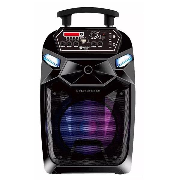 Ηχείο με λειτουργία Karaoke 12W Kimiso QS-811 σε Μαύρο Χρώμα