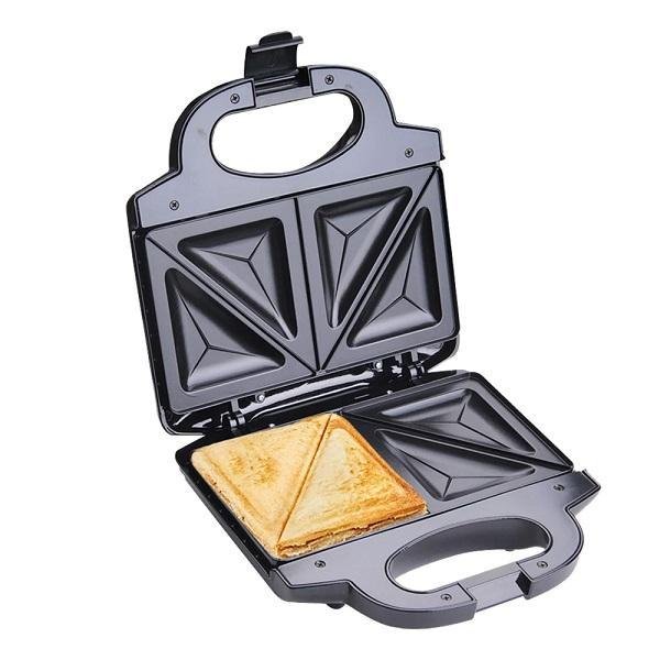 Τοστιέρα για 2 Τοστ 750W Hoomei HM-5845 Μαύρη