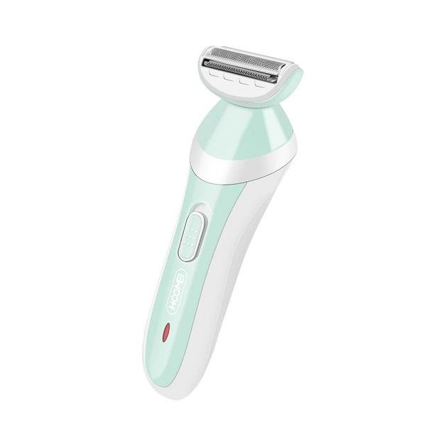 Επαναφορτιζόμενη Αποτριχωτική Μηχανή Epilator για Σώμα Hoomei HM-7566G Πράσινο