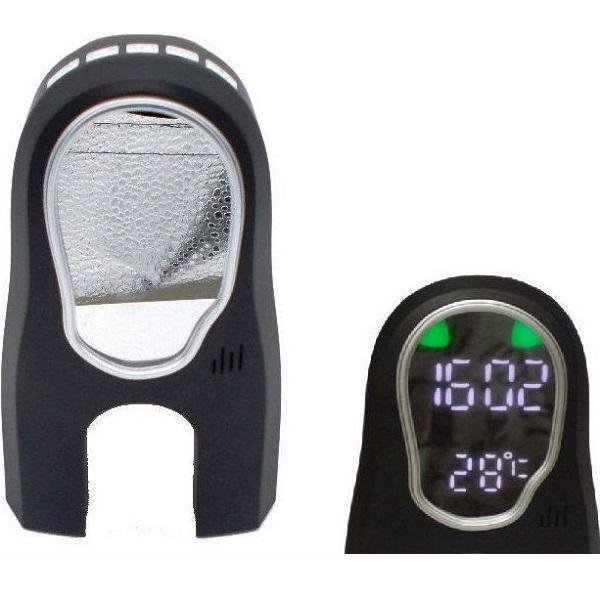 Ψηφιακό Ρολόι Επιτραπέζιο με Ξυπνητήρι 03015MAC00BK Μαύρο