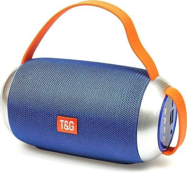 Ηχείο Bluetooth 10W με 2 ώρες Λειτουργίας T&G TG-509 Blue
