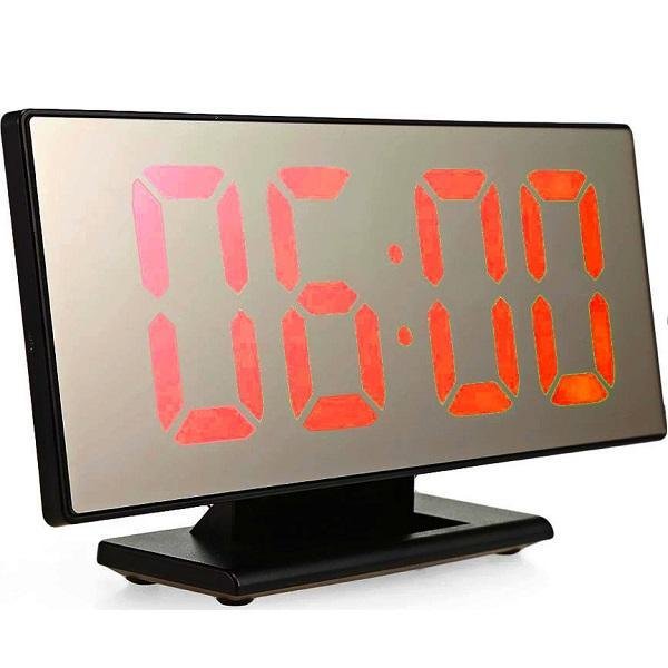 Ψηφιακό Ρολόι Επιτραπέζιο με Ξυπνητήρι DS-3618L Red