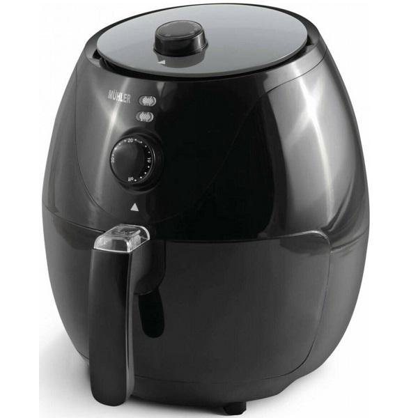 Φριτέζα Αέρος με Αποσπώμενο Κάδο 2.6lt 1200W Muhler MFX-266X Μαύρη