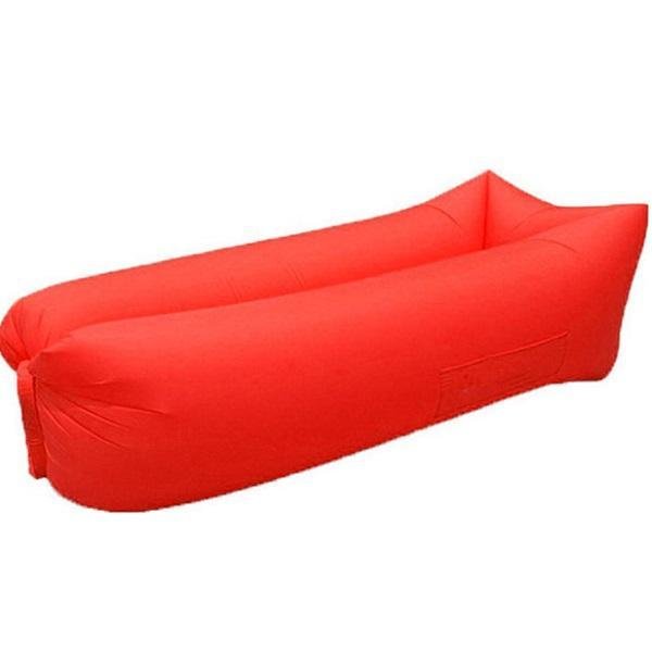 Lazy Bag 15320 Φουσκωτό Στρώμα & Κάθισμα Ξαπλώστρα Κόκκινο