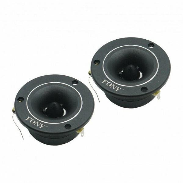 Σετ 2 Tweeter Αυτοκινήτου Στρογγυλά FONY CTC-17G 4" 300W Μαύρο