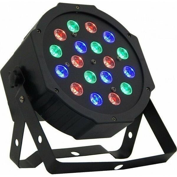 Φωτορυθμικό RGB LED 36W 19x11x19cm CY-80008 Μαύρο