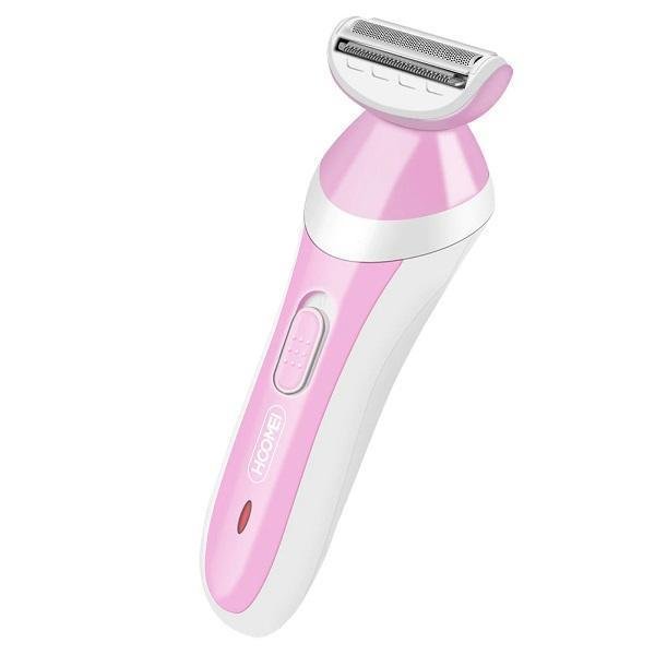 Επαναφορτιζόμενη Αποτριχωτική Μηχανή Epilator για Σώμα Hoomei HM-7566R Ροζ