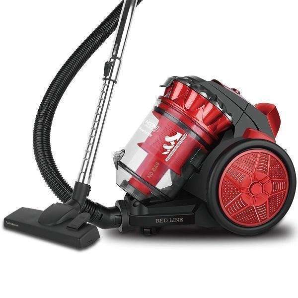 Ηλεκτρική Σκούπα 700W με Κάδο 2.5lt Hoomei HM-2188 Κόκκινο