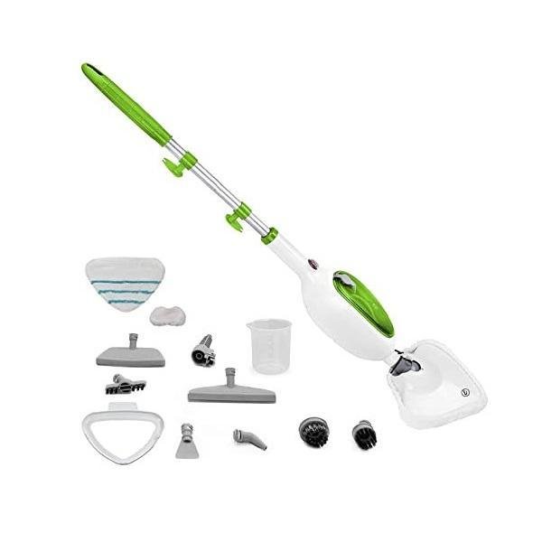 Ατμοκαθαριστής Πίεσης 1bar με Κοντάρι 1300W 350ml Hoomei HM-2170 Πράσινο