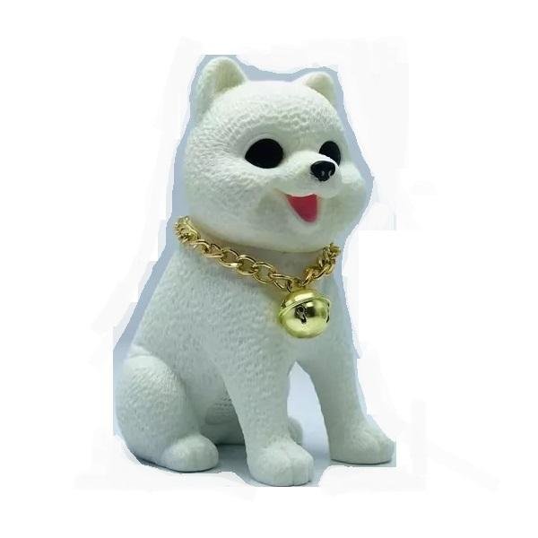 Ηχείο Bluetooth με Ραδιόφωνο και 2 ώρες Λειτουργίας 5W CH-M301 Σκυλάκι Λευκό