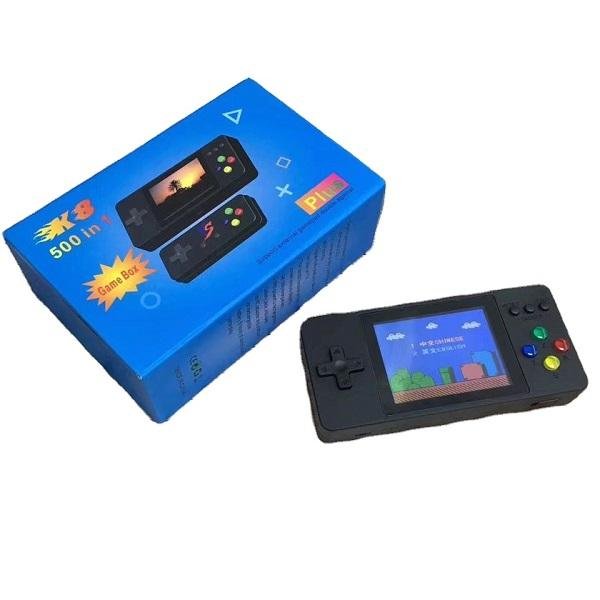 Φορητή κονσόλα παιχνιδιών K8 500 σε 1 Game box Μαύρο