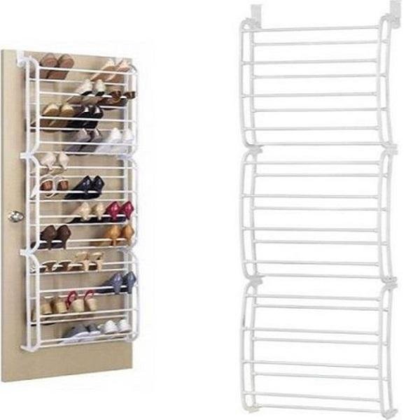 Κρεμαστή Παπουτσοθήκη Πόρτας 36 Θέσεων 50 x 20 x 183 cm Bakaji 02816540