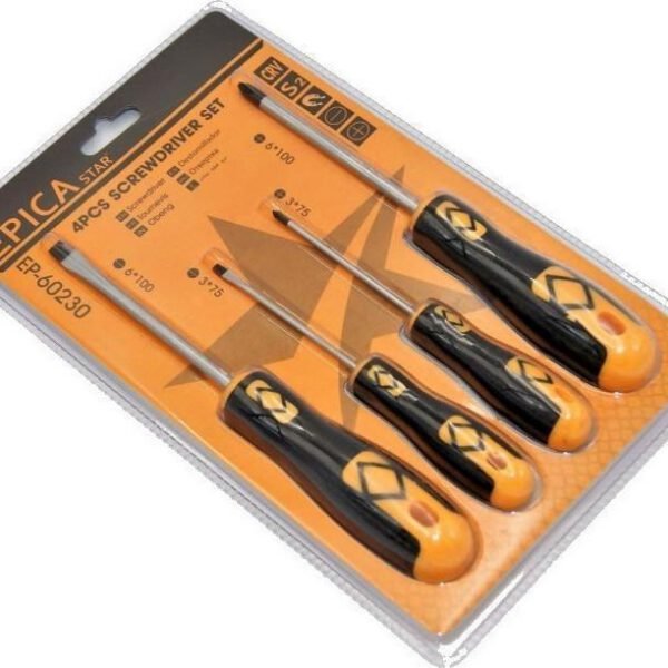 Epica Star Σετ Κατσαβίδια TO-EP-60230 4τμχ