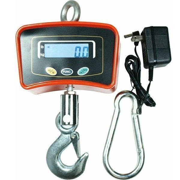 Ηλεκτρονική Επαγγελματική Κρεμαστή Ζυγαριά με Ικανότητα Ζύγισης 500kg και Υποδιαίρεση 100gr YKCS-1000