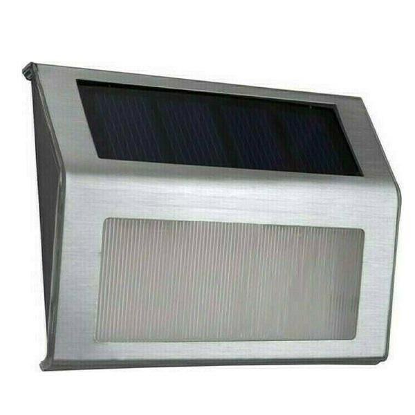 20211022174021_iliako_fotistiko_dre_0003 Ηλιακό Φωτιστικό Επιτοίχιας Τοποθέτησης σε Ασημί Χρώμα DRE-0003