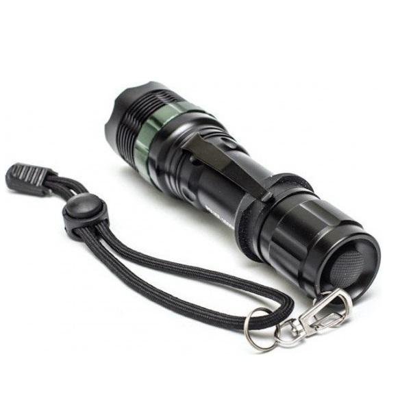 Bailong Φακός Επαναφορτιζόμενος Led 500lm BL-Z8455 Μαύρο