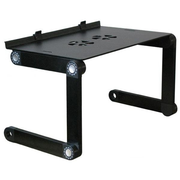 LaptopDesk X8 Τραπεζάκι για Laptop με 1 Ανεμιστήρα Μαύρο