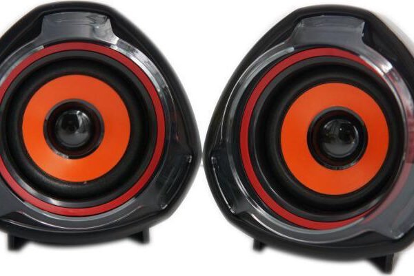 Andowl Q87 Ηχεία Υπολογιστή 2.0 σε Μαύρο Χρώμα