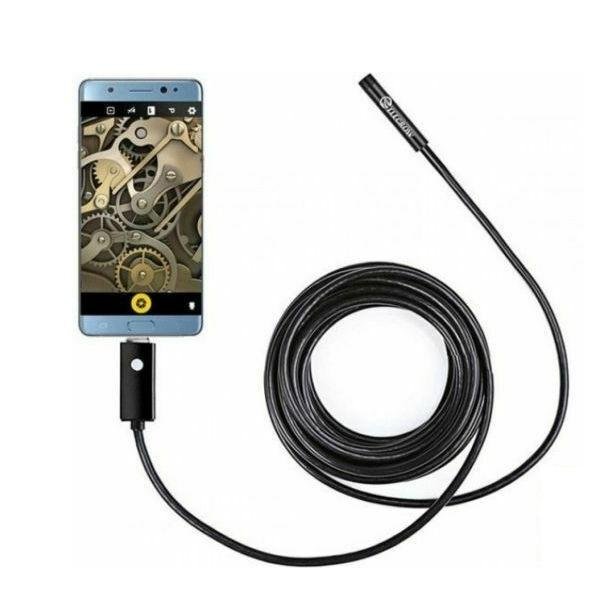 Αδιάβροχη κάμερα ενδοσκόπιο 5m USB 6LED Q-HD211 ANDOWL