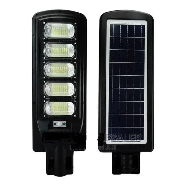22572786_NjAwLTYwMC0zNDg0ZjU1NmRm Ηλιακό Φωτιστικό Δρόμου με Ανιχνευτή Κίνησης, Αισθητήρα Φωτός και Τηλεχειριστήριο σε Μαύρο Χρώμα 250W Jortan