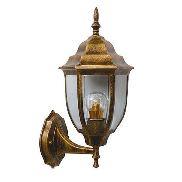 Vintage Φωτιστικό τοίχου εξωτερικού χώρου E27 IP45 Universo ES09-C Μπρούτζινο Χρώμα