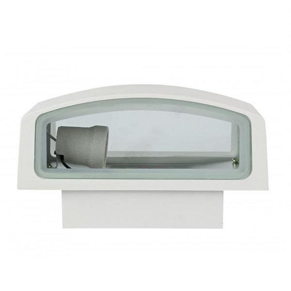 Λευκό επιτοίχιο φωτιστικό εξωτερικού χώρου E27 IP44 ES29-B