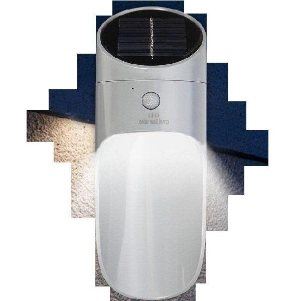 iliako-fotistiko-led Επιτοίχιο Αδιάβροχο LED Ηλιακό Φωτιστικό με Αισθητήρα Κίνησης – Solar Microwave LED Wall Lamp – ΛΕΥΚΟ